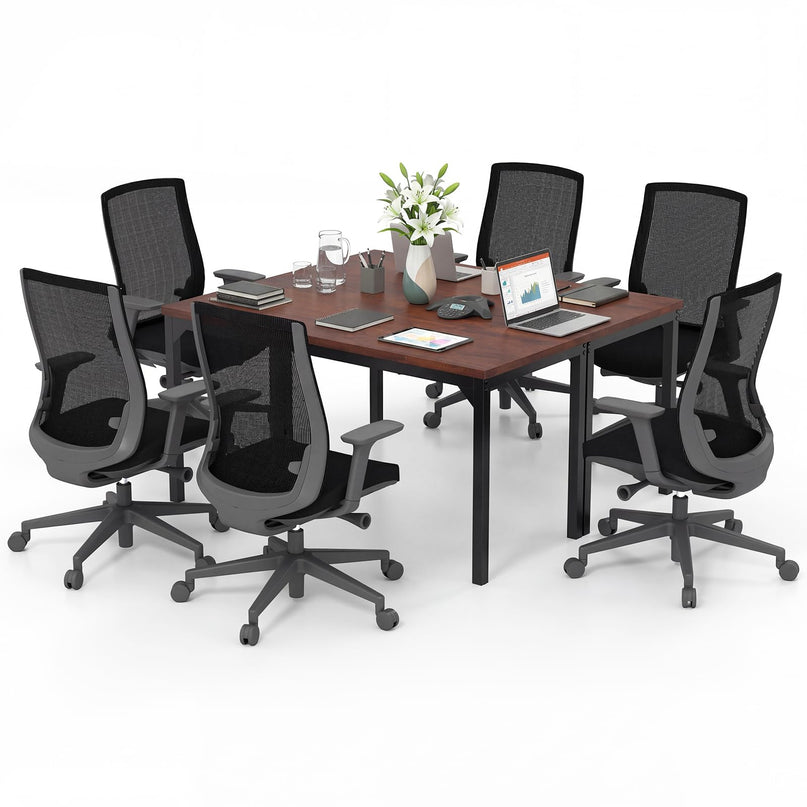 Giantex Conference Table 55" L x 24" W Large Meeting Table
