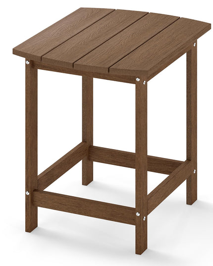 Giantex 18” Side Table Outdoor Small Patio Table Adirondack Table