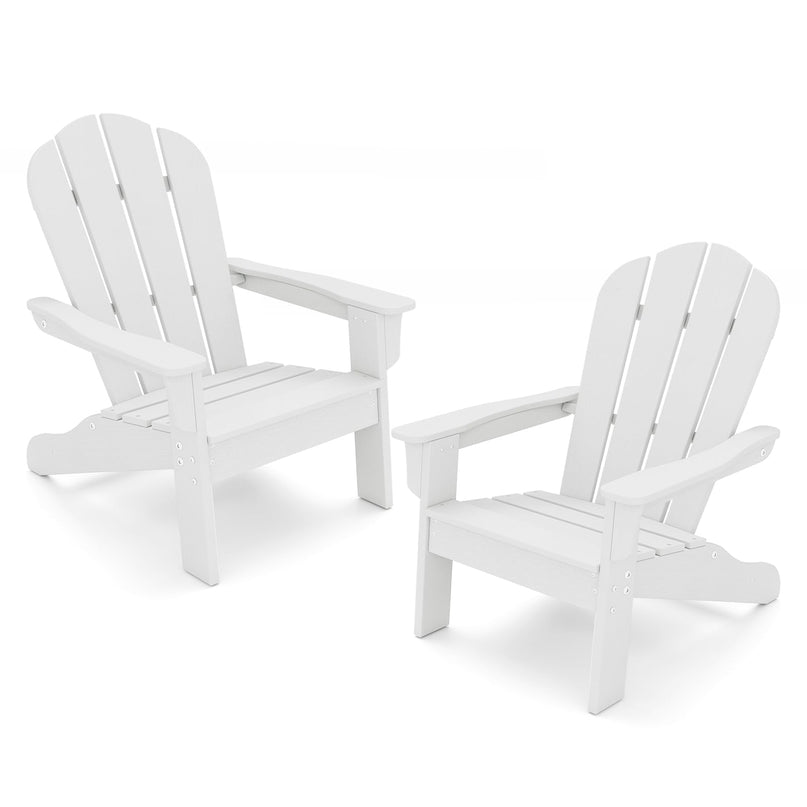 Giantex HIPS Kids Adirondack Chair - All-Weather Lawn Toddler Chair with Ergonomic Design