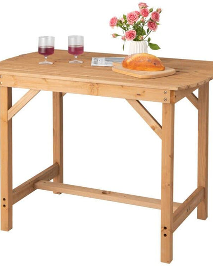 Giantex Patio Dining Table