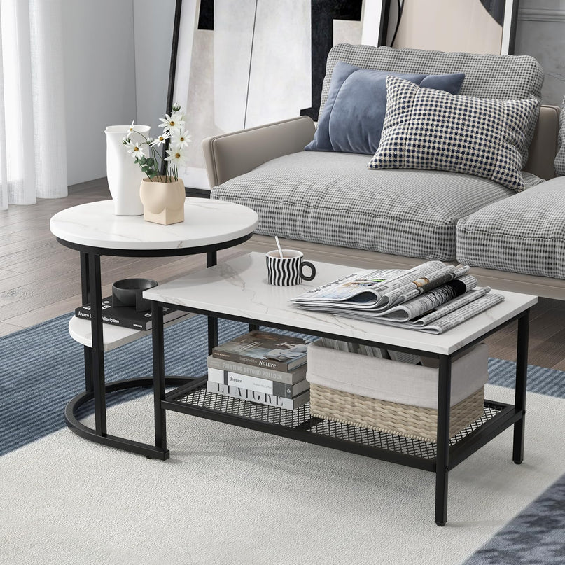 Giantex Nesting Coffee Table Set
