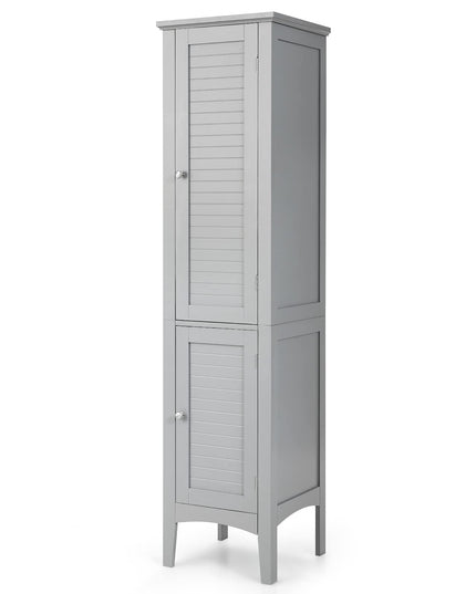 Storage Cabinet Bathroom High Cabinet with 5 Tier Shelves