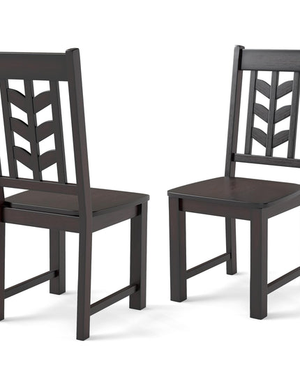 Giantex Wooden Dining Chairs Set of 2/4
