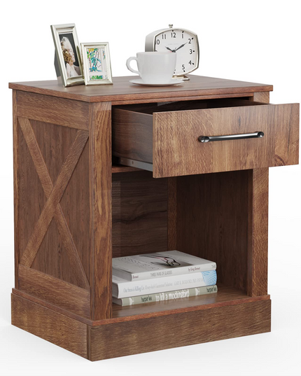 Wooden Sofa Side Table for Bedroom Office Study
