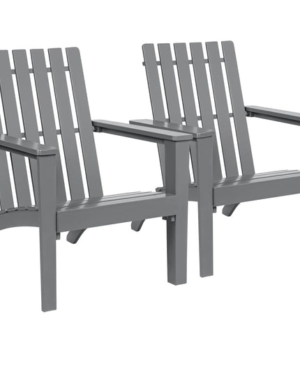 Giantex Wooden Adirondack Chair W/Ergonomic Design Outdoor Chair for Yard