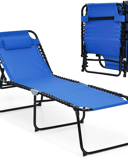 Giantex Chaise Lounge Chair Outdoor - Patio Lounge Chair