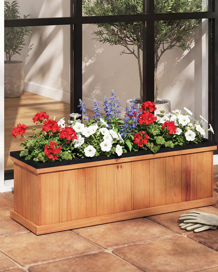 Giantex Outdoor Raised Garden Bed Set of 1/2 (28” x 10” x 10” )
