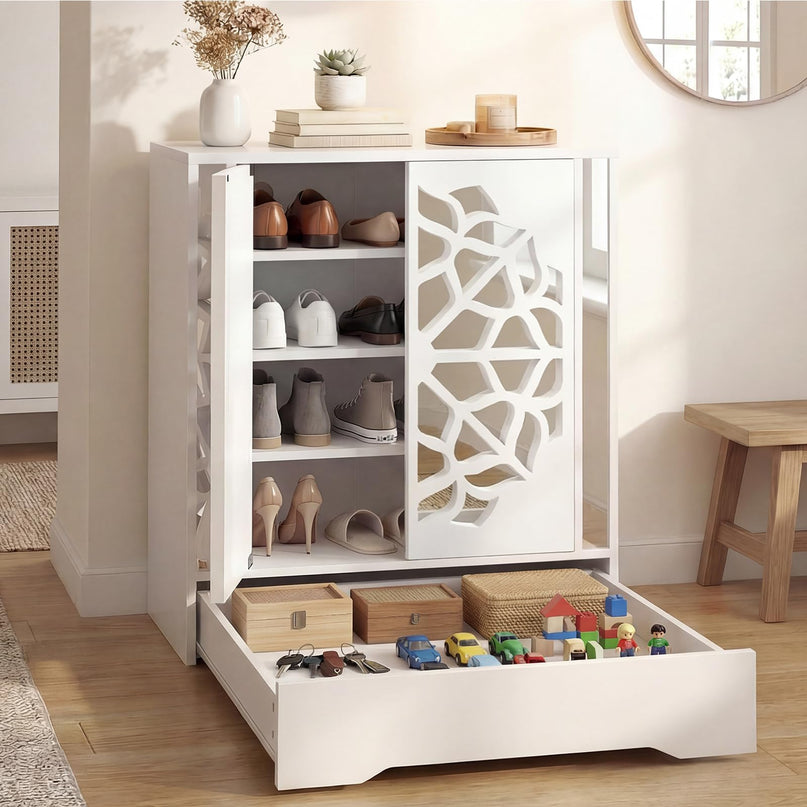 Giantex Shoe Cabinet with Drawer