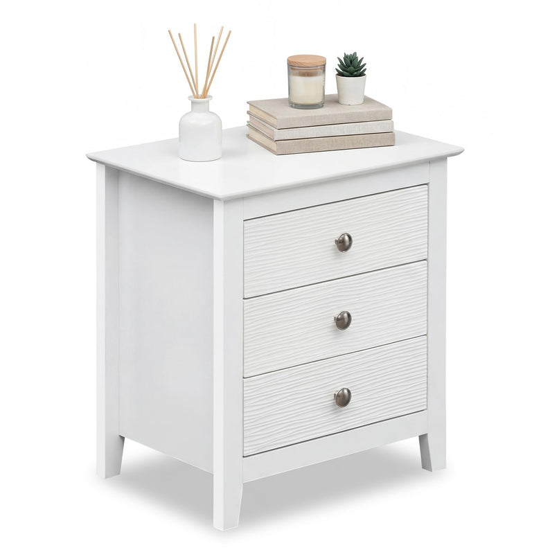 Table d'appoint compacte pour canapé Giantex 22" avec tiroirs de rangement