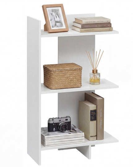 Étagère de rangement ouverte en bois à 3 niveaux Giantex avec kit anti-basculement