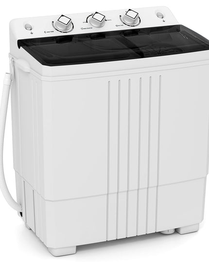 Giantex Washing Machine Twin Tub 12Lbs Washing and 8Lbs Spinning