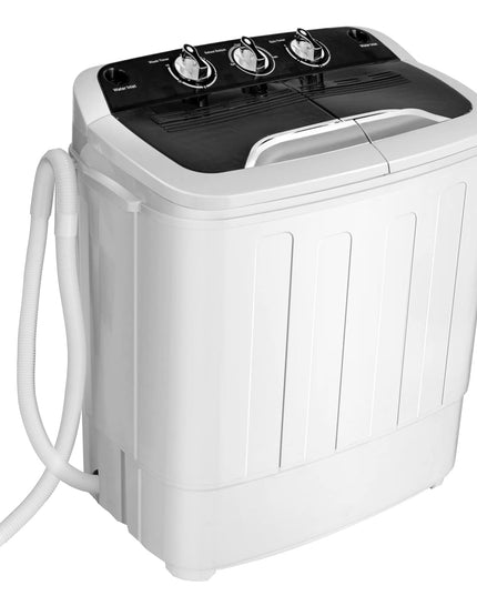 Giantex Portable Washing Machine, 13lbs Mini Twin Tub