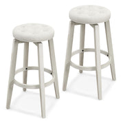 Set of 2 - 30 Inches / Antique White