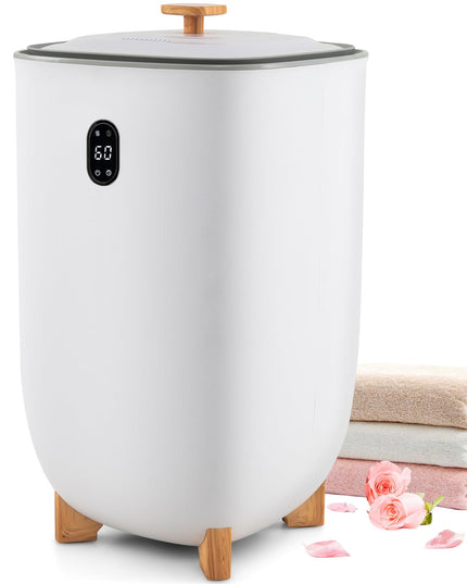 Giantex Large Towel Warmer Bucket - 35L Hot Towel Warmer for Bathroom Spa