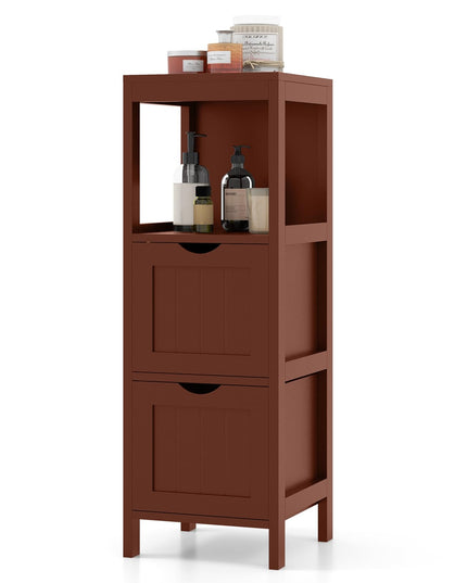 Giantex Bathroom Organizers and Storage Cabinet - Storage Organizer Rack Stand