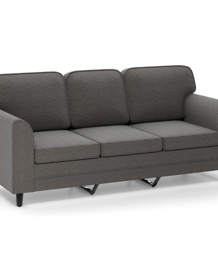 Giantex 3 Seater Couch - 79” Mid Century Modern Upholstered Sofa with Armrests, Sturdy Legs