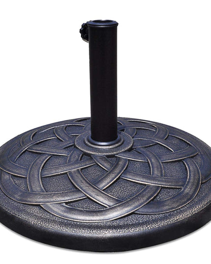 Giantex 22" 43lbs Patio Market Umbrella Base, Classic Round