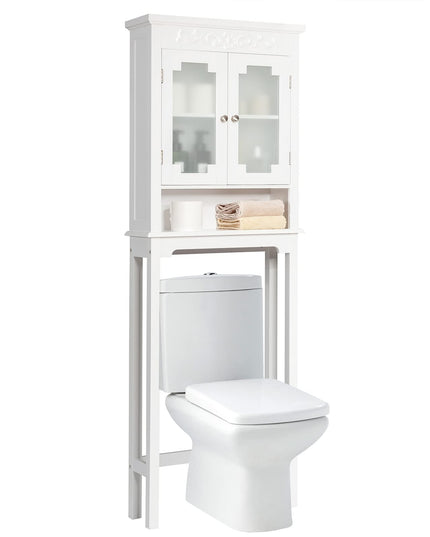Giantex Over The Toilet Bathroom Space Saver, 3-Shelf Bathroom Organizer