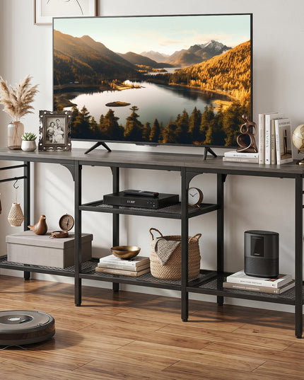 Giantex 3-Tier TV Stand for TVs up to 65 Inch with Open Storage Shelves