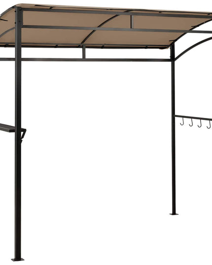 Giantex 7x4.4ft Grill Gazebo, Patio Outdoor Backyard BBQ Canopy Shelter