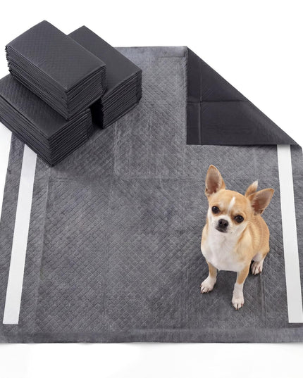 Giantex 150-Pack 24" x 24" Charcoal Dog Pee Pads for Small & Medium Dogs