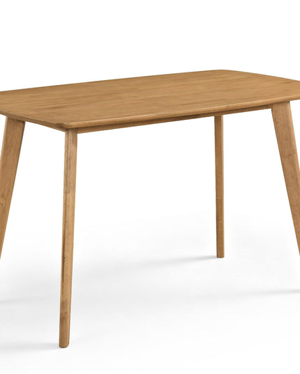 GIANTEX 47" Solid Wood Rectangular Dining Table w/Round Edges