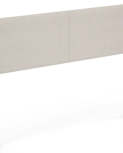 Giantex Linen Upholstered Headboard Queen/Full Size Vertical Quilted Fabric Head Board