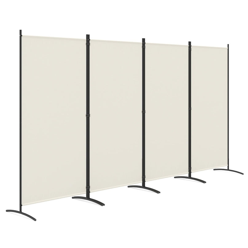 GIANTEX 4-Panel Room Divider Folding Privacy Screen(136" x 71")