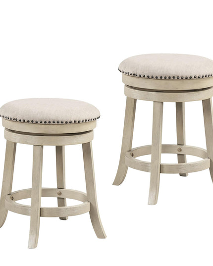 Giantex Swivel Bar Stools Set of 2/4 with Comfy Padded Seat Cushion