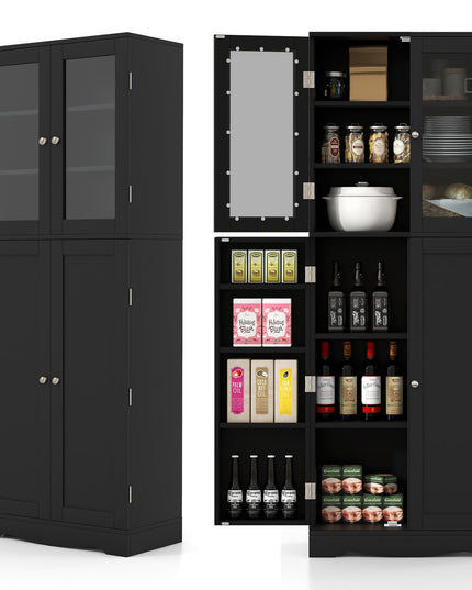 63.5" Pantry Organizers and Storage - Giantex