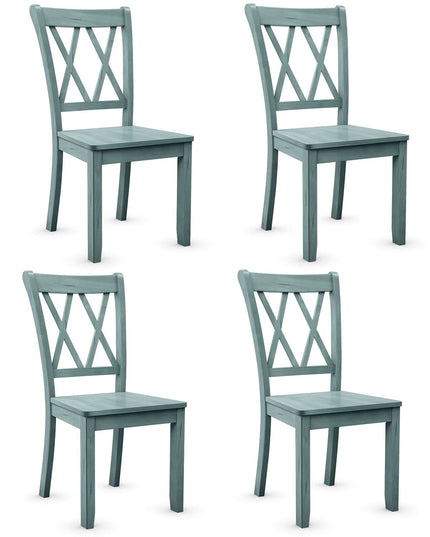 Giantex Rubber Wood Dining Room Side Chair