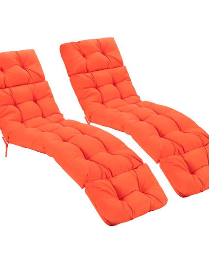 Giantex Set of 1/2/4 Lounge Chair Cushion(73X22X4 Inch)