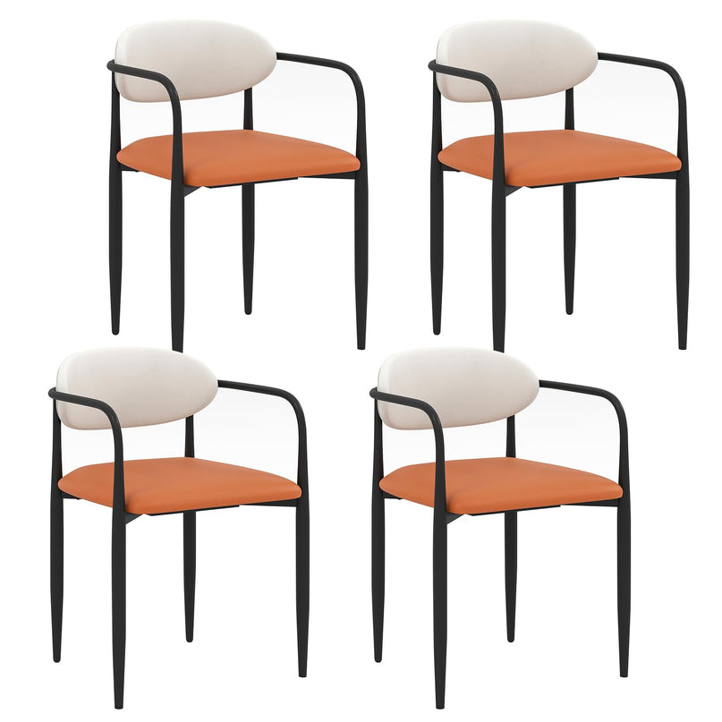 Giantex Modern Dining Chairs Set of 2/4 with Padded Seat