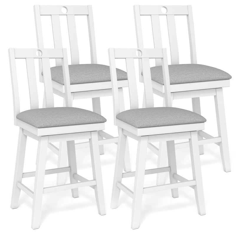 Giantex 25" Bar Stools Set with Padded Seat for Kitchen Island