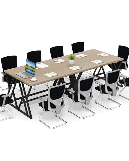 Giantex 5/1 FT Conference Table for 4-6/8-10 People