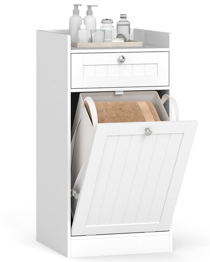Meuble de rangement de salle de bain autoportant Giantex avec étagère