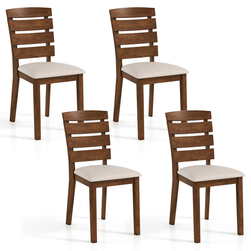 Giantex Wooden Dining Chairs Set for Living Dining Room