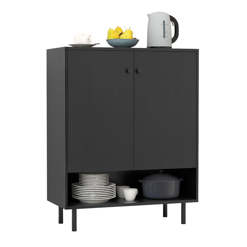Giantex Sideboard Buffet Cabinet with Adjustable Shelf & Anti Tipping Kit
