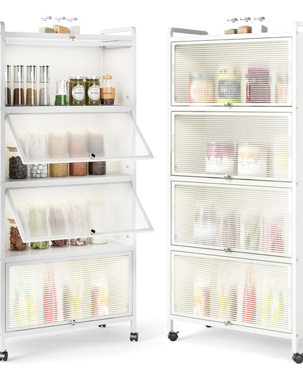 Giantex 5 Tier Kitchen Storage Cabinet for Dining Room
