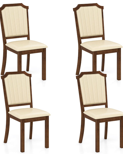 Giantex Upholstered Dining Chairs Set for Living Dining Room