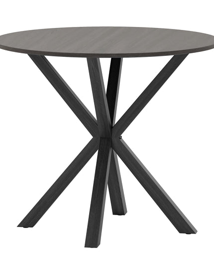 Giantex 36" Round Dining Table for 4 with Rubber Wood Legs