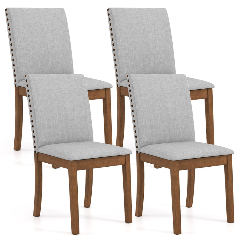 Giantex Upholstered Dining Chairs Set for Restaurant
