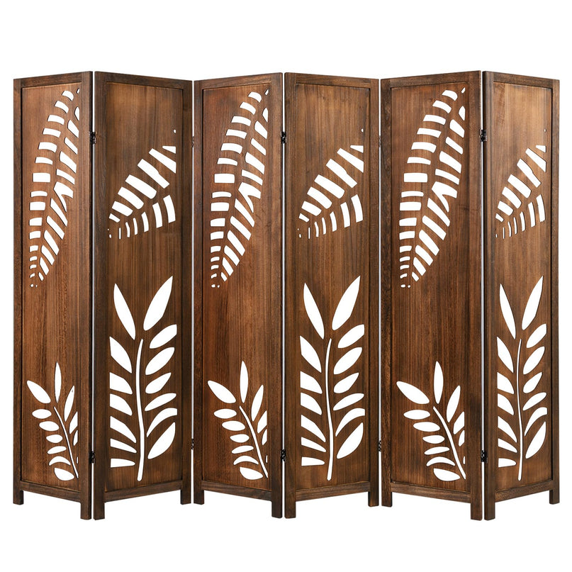 Giantex Boho Rustic Room Divider for Living Room Bedroom