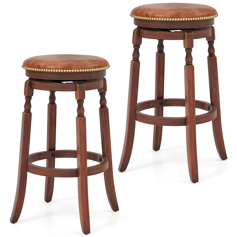 Giantex 24" /29.5" Swivel Bar Stools