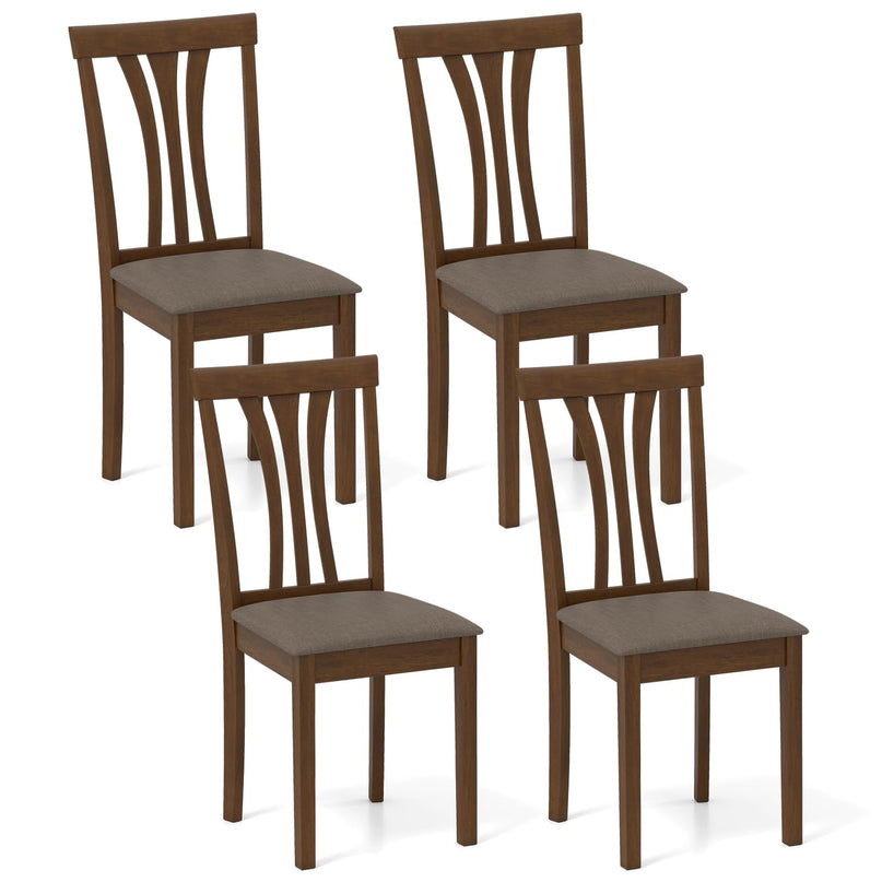 Giantex Wooden Dining Chairs Set for Living Room