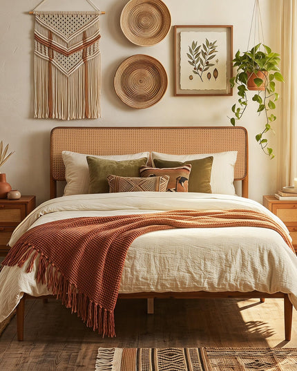 Giantex Wooden Bed Frame Twin/Full/Queen Size