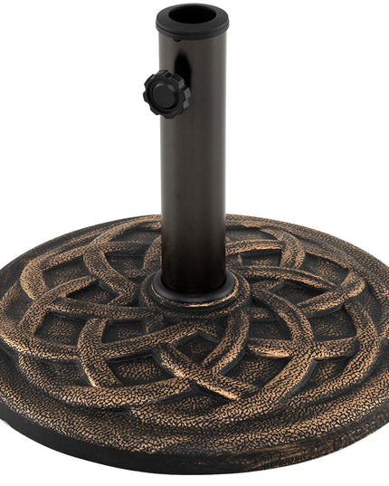 GIANTEX 20 lbs Patio Umbrella Base 16.5" Heavy Duty Outdoor Stand