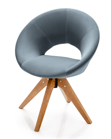 Swivel Accent Chair, Modern Office Chair, Velvet Vanity Chair for Living Room, Bedroom