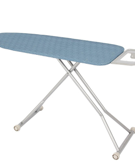 Giantex Ironing Board with Iron Rest, Carbon Steel Iron Board with 4 Layer Heat Resistant Cover & Pad