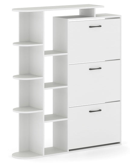Meuble à chaussures Giantex avec 3 tiroirs basculants pour entrée